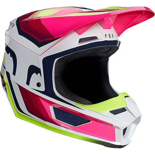 Fox V1 Tro Helmet - Fluro Yellow - XL - SKU:FO25822130XL