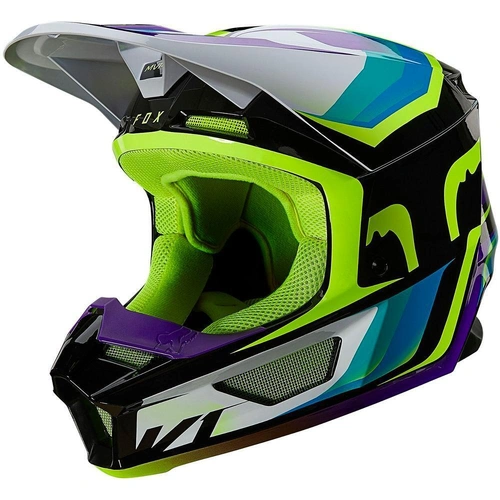 Fox V1 Mips Tro Helmet - Aqua - XL - SKU:FO25822246XL