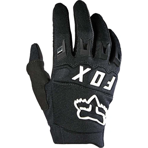 Fox Youth Dirtpaw Black White Gloves