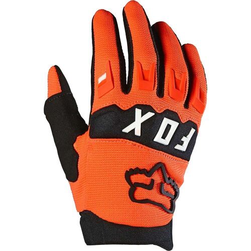 Fox 2023 Youth Dirtpaw Fluro Orange Gloves - Unisex - X-Small  - SKU:FO25868824XS