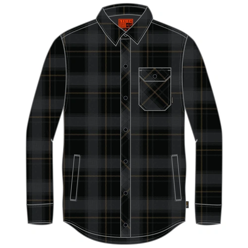 Fox Whiplash Lined Workshirt - Black