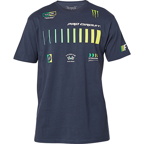 Fox Pro Circuit Premium Tee - Navy