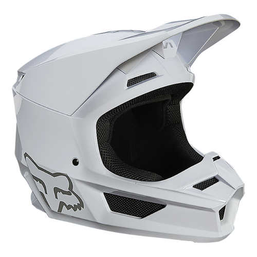 Fox V1 Plaic ECE Helmet - White