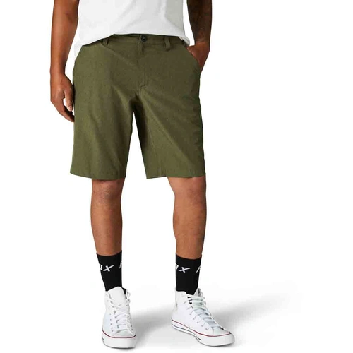 Fox Essex Tech Stretch Short  - Olive Green