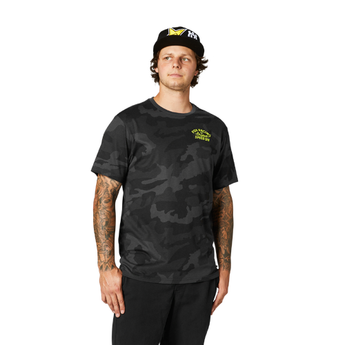 Fox Og Camo SS Tech Tee - Black/Camo