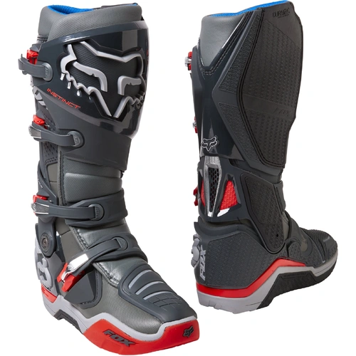 Fox Instinct Boot - Grey/Red - 14 - SKU:FO2746303714