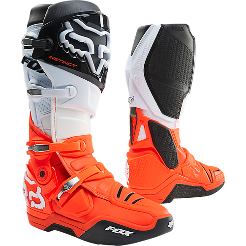 Fox Instinct Boot - Black/White/Orange
