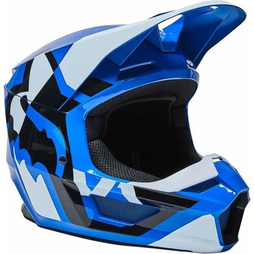 Fox 2022 V1 Lux ECE Helmet - Blue