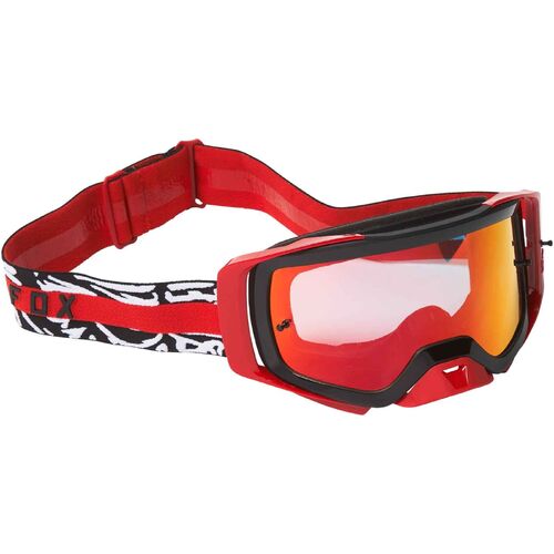 Fox 2022 Airspace Peril Spark Fluro Red Goggles - SKU:FO28060110OS