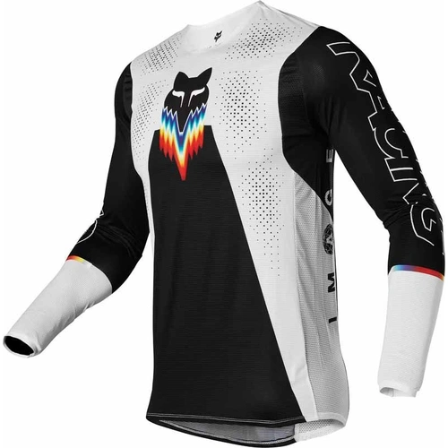 Fox Flexair Realm Black White Jersey - SKU:FO28132018M