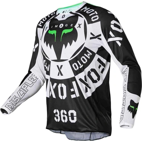 Fox 360 Nobyl Jersey - Black/White