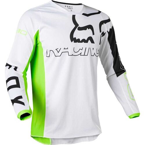 Fox 2022 180 Skew Fluro Yellow Jersey