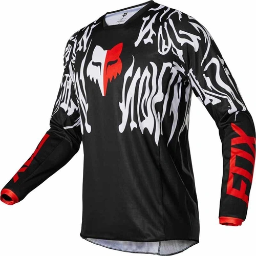 Fox 180 Peril Jersey - Black/Red
