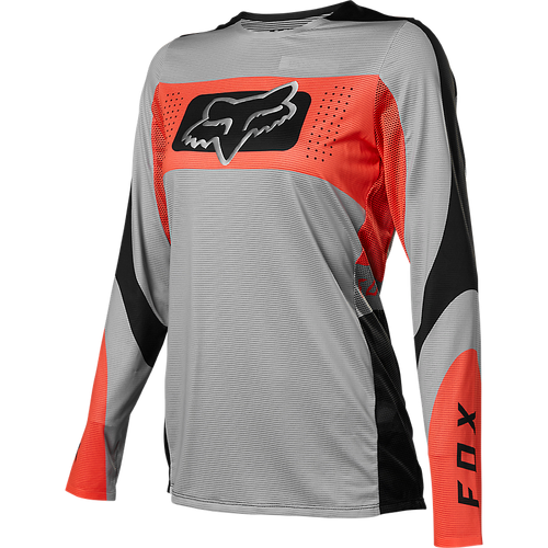 Fox Flexair Mirer Womens Jersey - Steel Grey