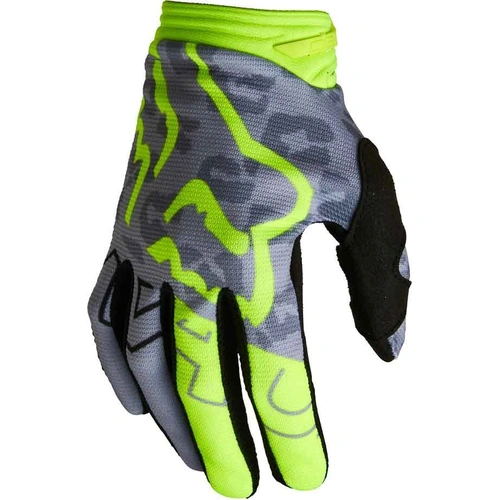 Fox Womens 180 Skew Womens MX Gloves - Fluro Yellow - L - SKU:FO28178130L