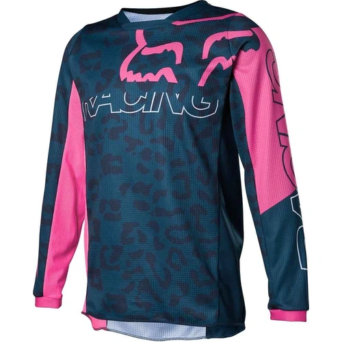 Fox Youth Girls Skew 180 Dark Indigo Jersey