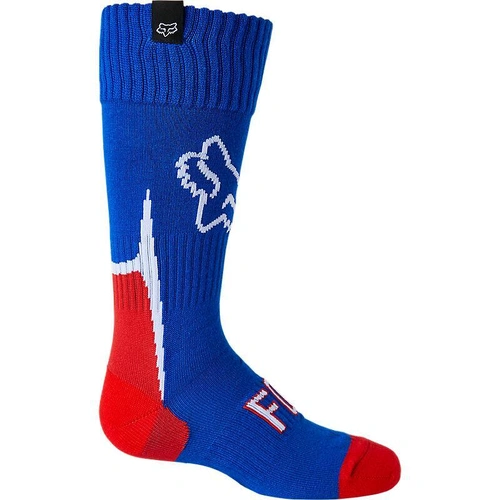 Fox Youth Cntro Sock - Blue - L - SKU:FO28197002L
