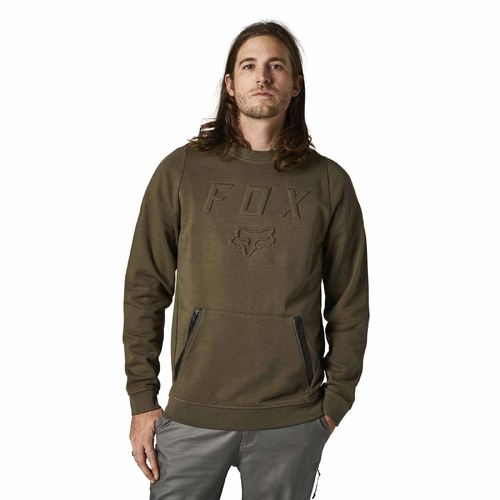 Fox Backlash Dwr Crew Fleece - Fatigue Green - 2XL - SKU:FO283011112X