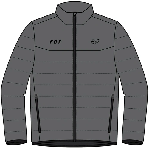Fox Howell Puffy Jacket - Pewter - 2XL - SKU:FO283140522X