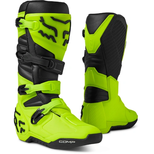 Fox Comp Boot - Fluro Yellow