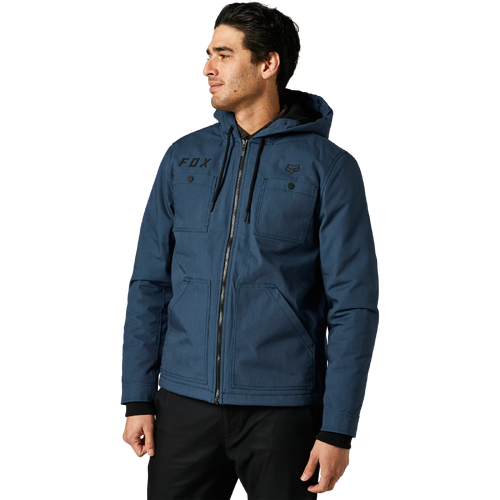 Fox Mercer Jacket - Dark Indigo - S - SKU:FO28588203S