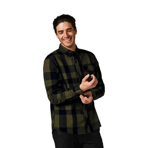 Fox Voyd 2.0 Flannel - Fatigue Green - 2XL - SKU:FO286271112X