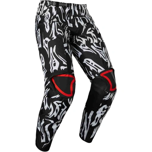 Fox Youth 180 Peril Black Red Pants - Red - 22 - Youth - SKU:FO2864101722
