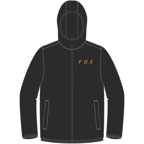 Fox Clean Up Windbreaker Jacket - Black