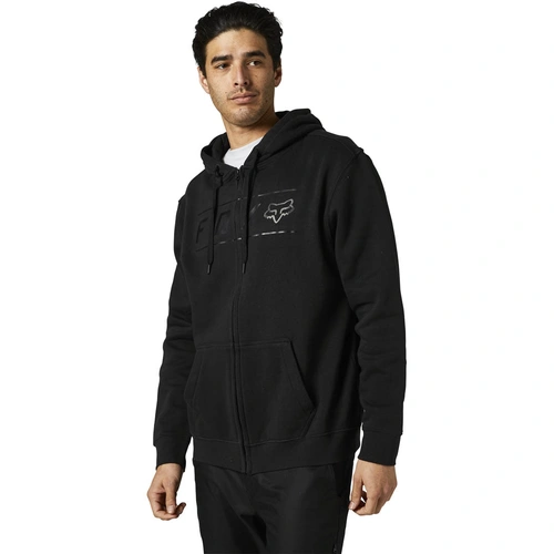 Fox Pinnacle Zip Fleece - Black/Black - L - SKU:FO28651021L
