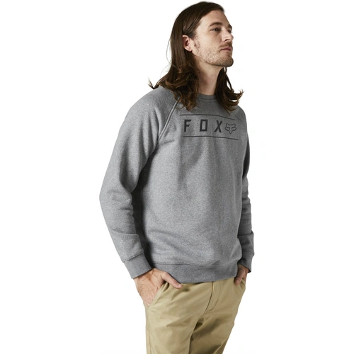 Fox Pinnacle Crew Fleece - Heather Graphite - 2XL - SKU:FO286531852X