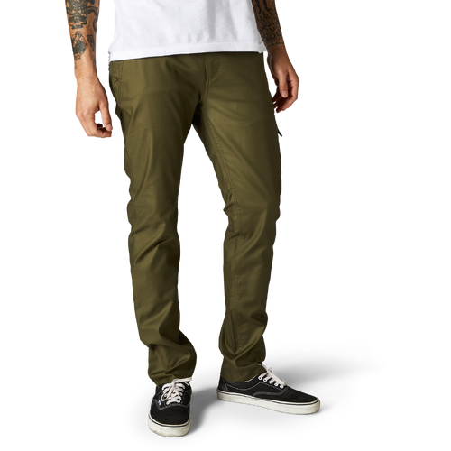 Fox Essex Stretch Slim Pant - Fatigue Green - 30 - SKU:FO2871111130