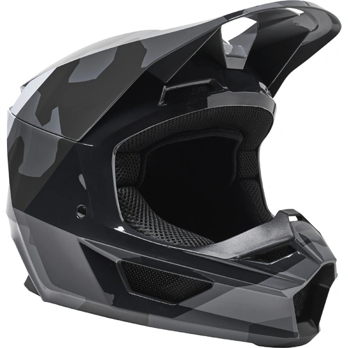 Fox V1 Bnkr ECE Helmet - Black/Camo