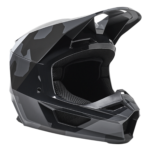 Fox V1 Bnkr Helmet - Black/Camo