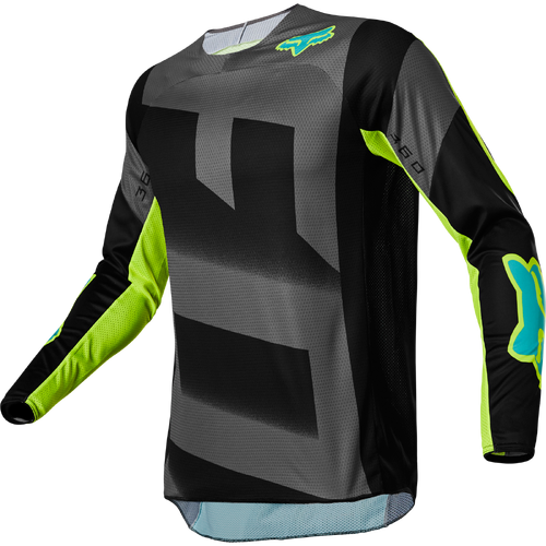 Fox 360 Rkane Jersey - Grey/Yellow