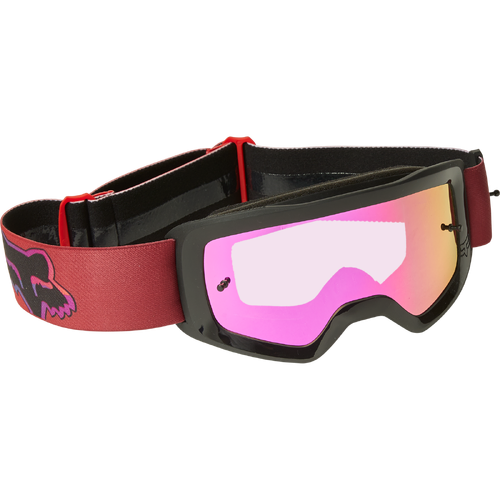 Fox Youth Main Venz Spark Goggle - Fluro Red - OS
