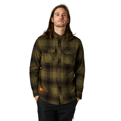 Fox Traildust 2.0 Flannel - Fatigue Green