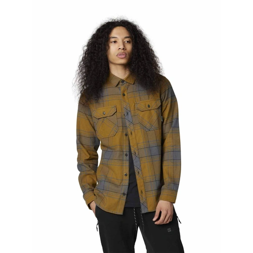Fox Traildust 2.0 Flannel - Caramel - 2XL - SKU:FO288572132X