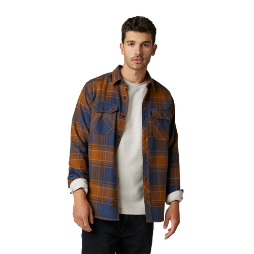 Fox Traildust 2.0 Flannel - Deep Cobalt