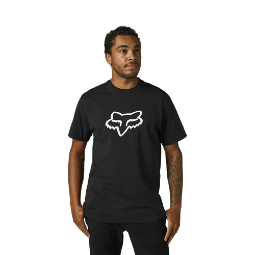 Fox Legacy Fox Head SS Tee - Black/White