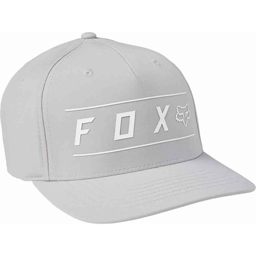 Fox Pinnacle Tech Flexfit Hat - Pewter - L/XL - SKU:FO28992052LXL