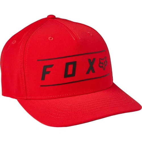 Fox Pinnacle Tech Flexfit Hat - Red - L/XL - SKU:FO28992122LXL