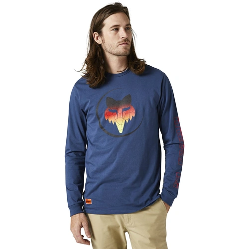 Fox Skarz LS Tee - Dark Indigo