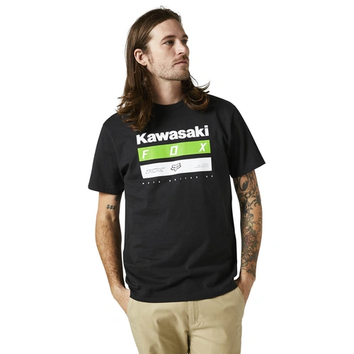Fox Kawi Stripes SS Tee - Black - 2XL - SKU:FO290060012X