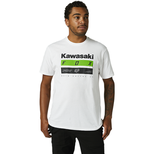 Fox Kawi Stripes SS Tee - Optic White