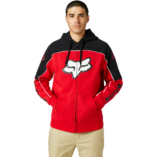 Fox Dvide Zip Fleece - Flame Red - 2XL - SKU:FO290211222X