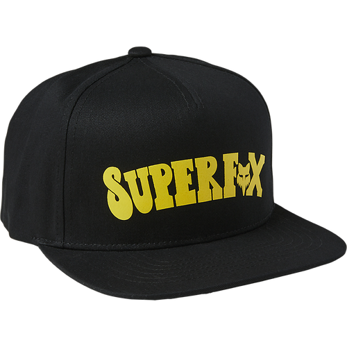 Fox Supr Trik Snapback Hat - Black - OS