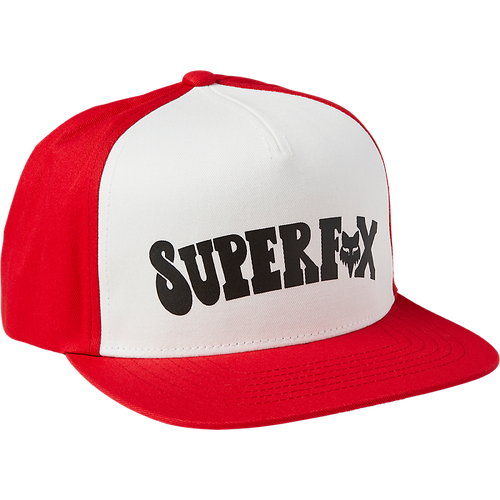 Fox Supr Trik Snapback Hat - Red - OS