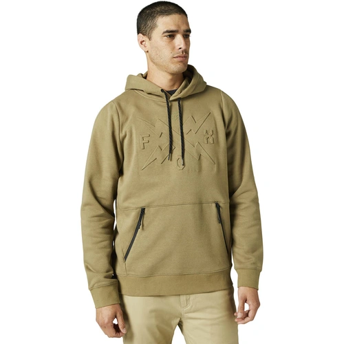 Fox Calibrated Dwr Pull Over Fleece - Bark