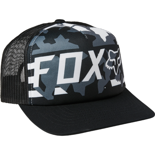 Fox Red White And True Snapback Hat - Black - OS