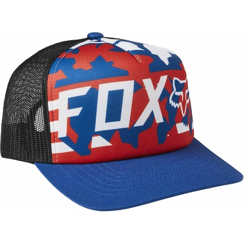 Fox Red White And True Snapback Hat - Royal Blue - OS